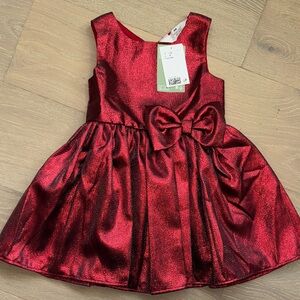 NWT H&M Kids Formal Dress - Shimmering Red
